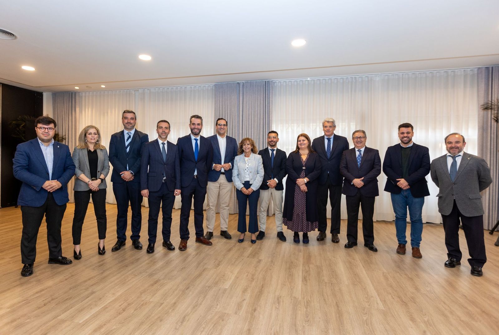 Una foto de familia del encuentro celebrado este viernes en San Juan.