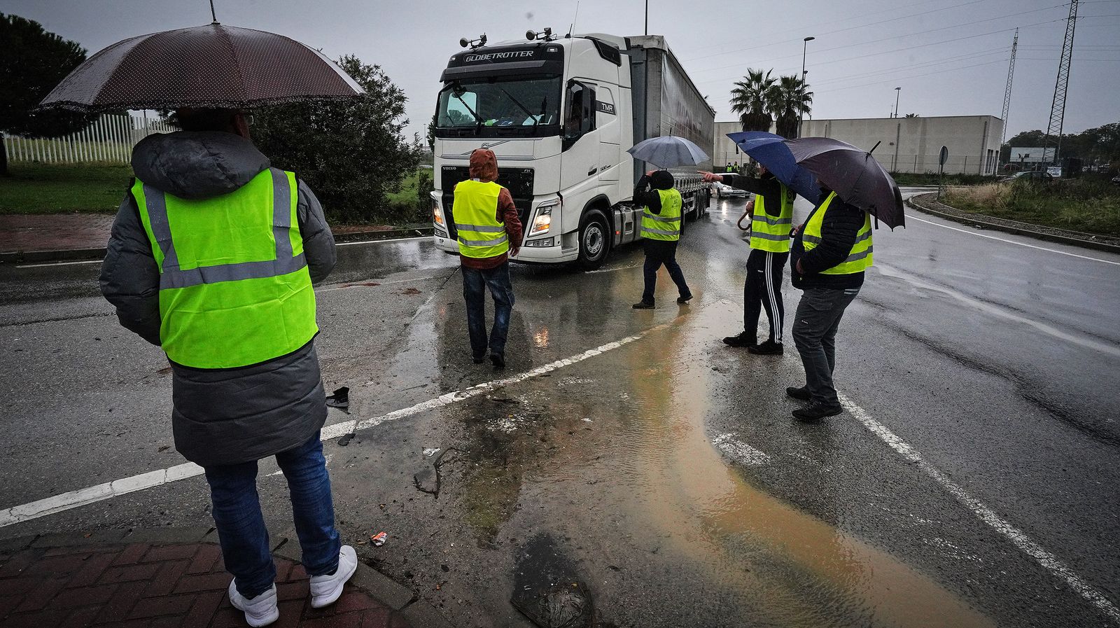 Tercer día de huelga del transporte