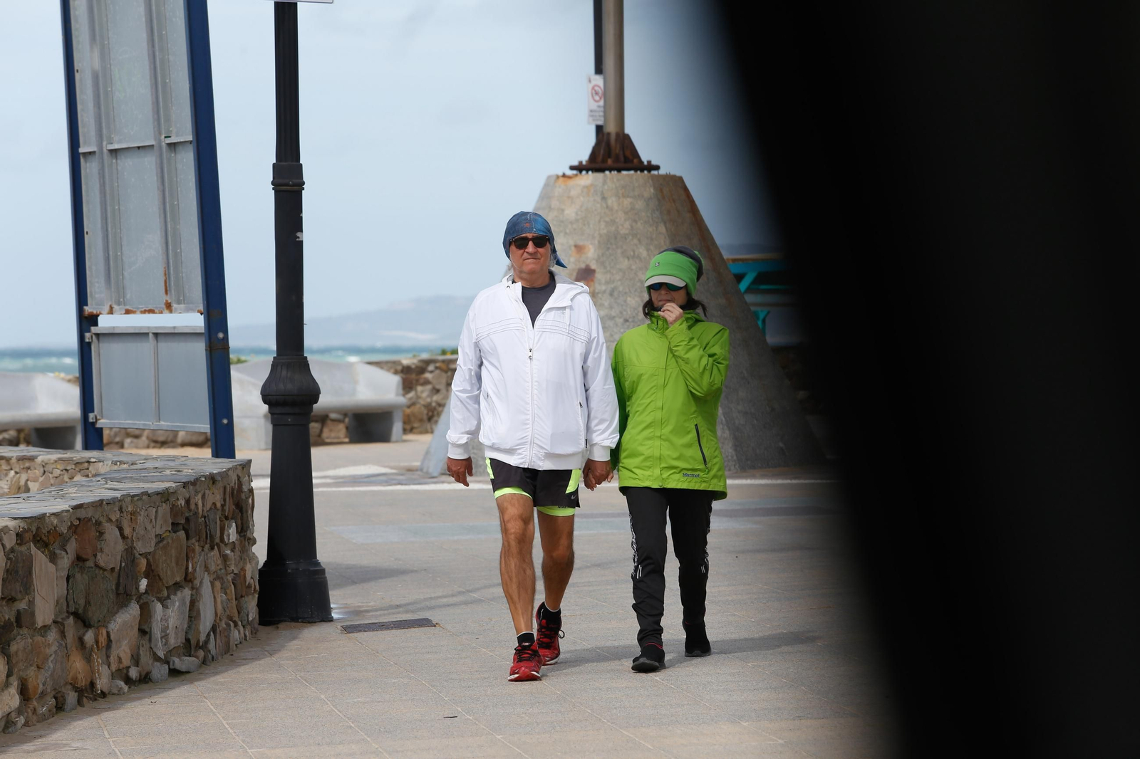 Las fotos de la tregua del temporal en Tarifa Las fotos de la tregua del temporal en Tarifa