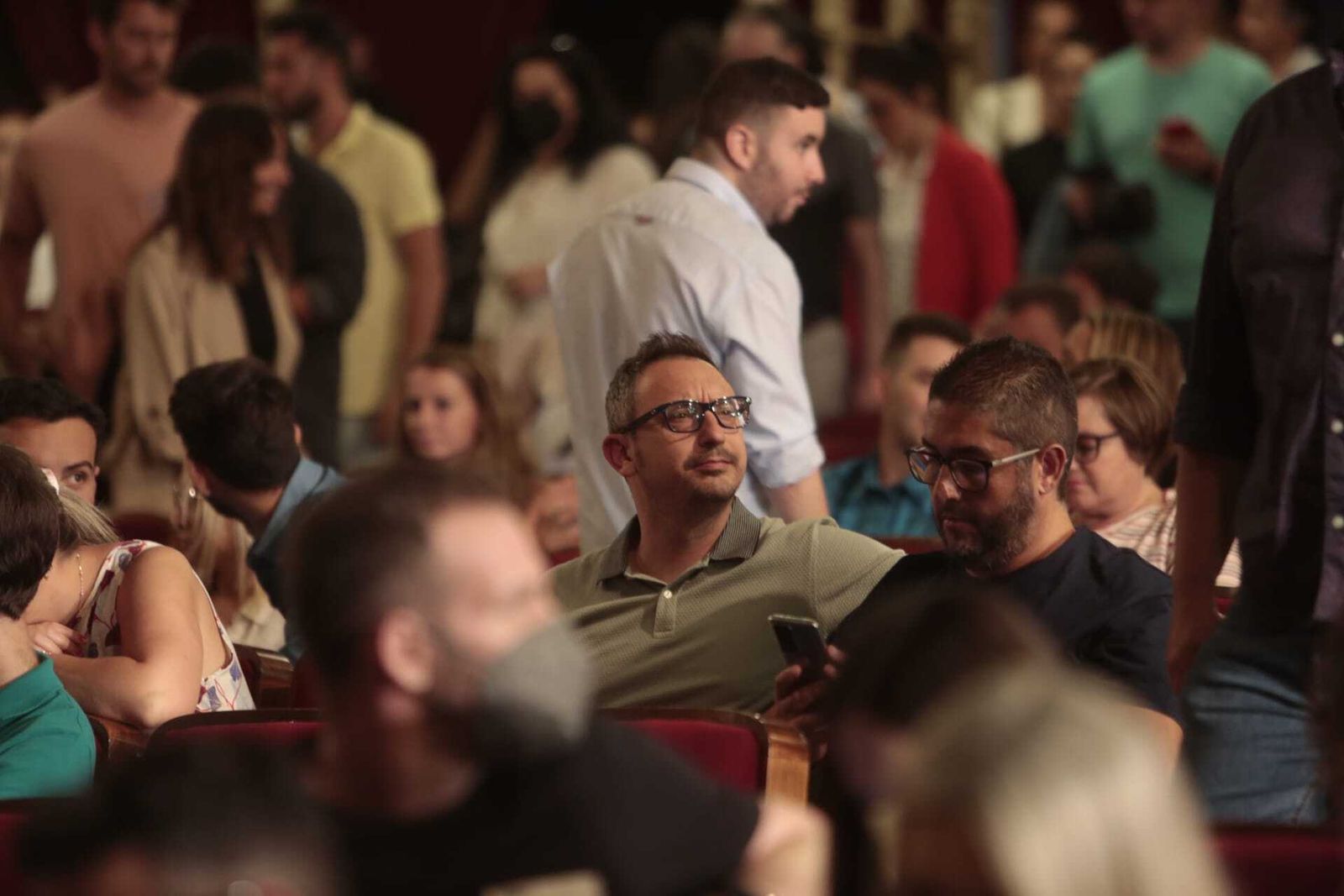 El público en el teatro.