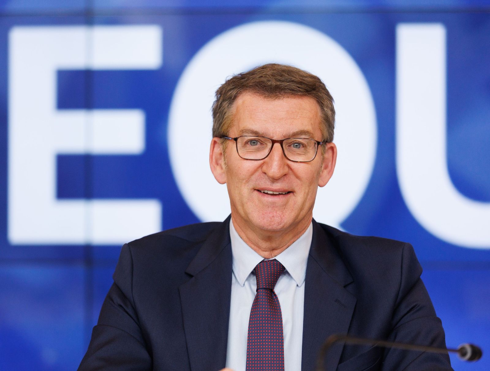 Alberto Núñez Feijóo, preside la reunión del Comité Ejecutivo Nacional, en la sede nacional del PP.