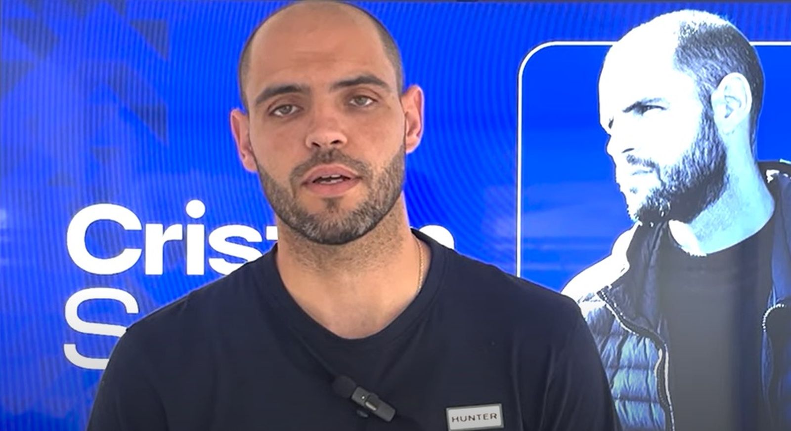 Cristian Sanz, en su mensaje en las redes sociales del Linares Deportivo.