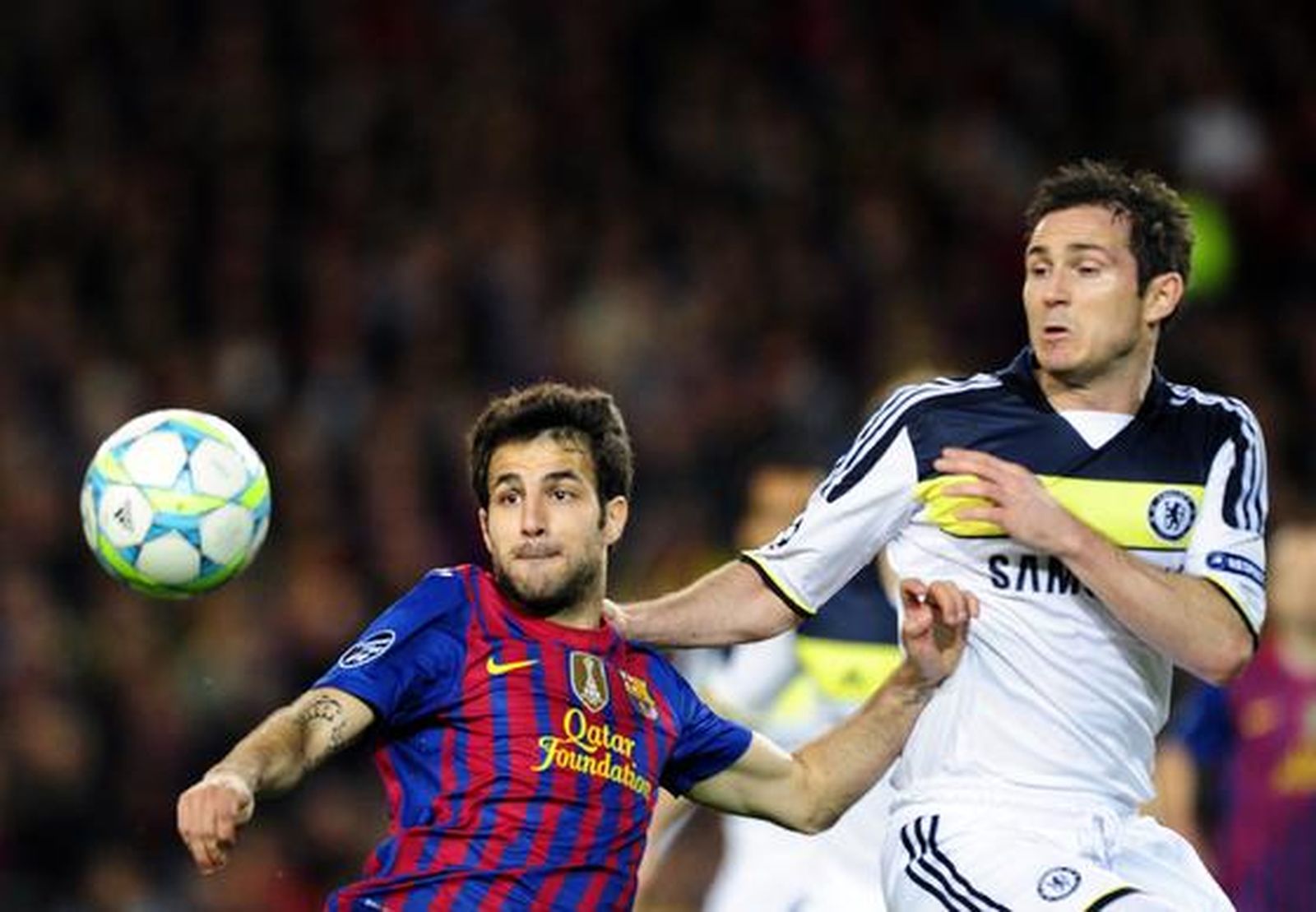 El Barcelona cae eliminado de la 'Champions' en semifinales ante el Chelsea (2-2). / AFP