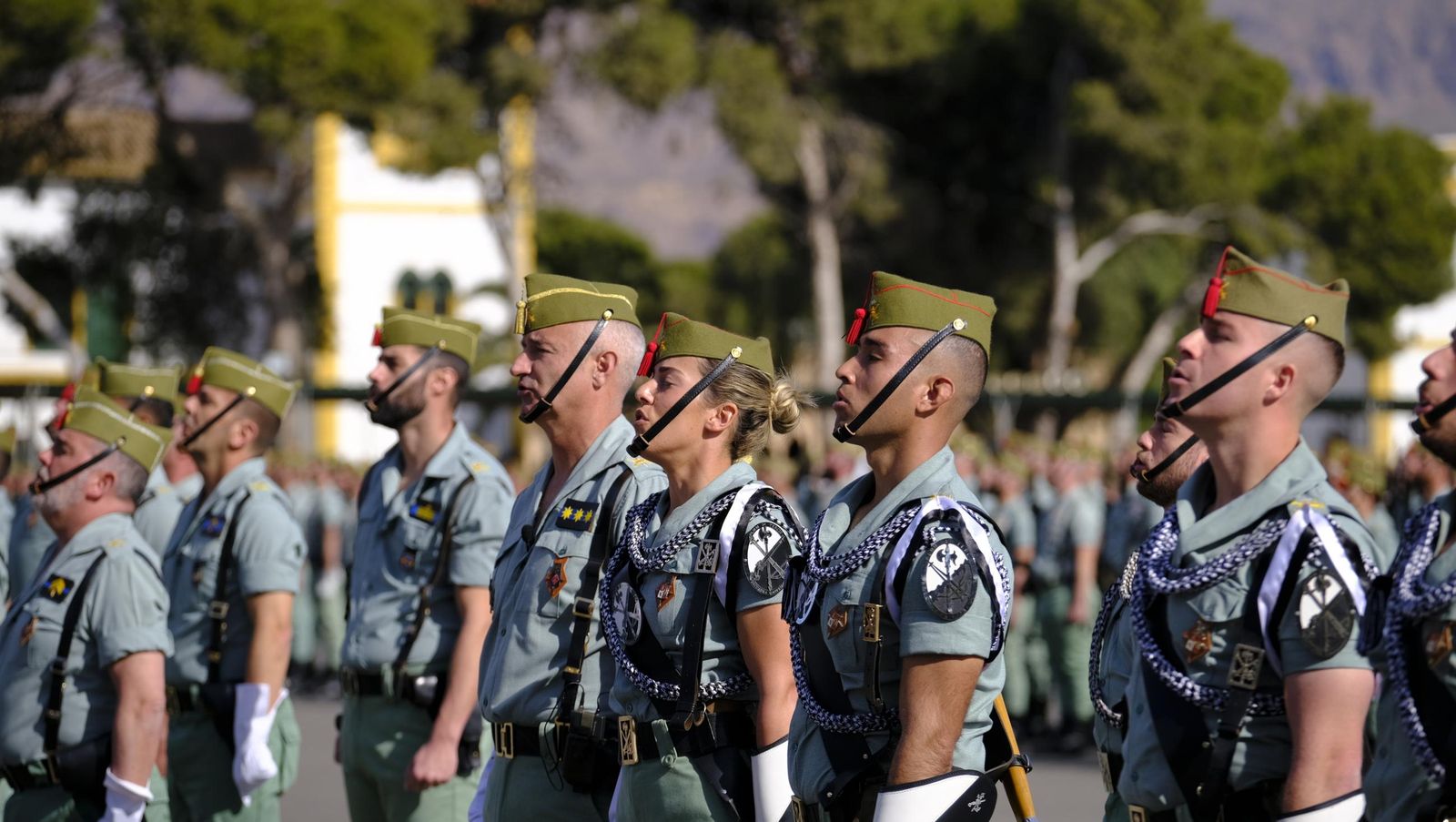 Conmemoración del Combate de Edchera en la Base Álvarez de Sotomayor de La Legión, en imágenes
