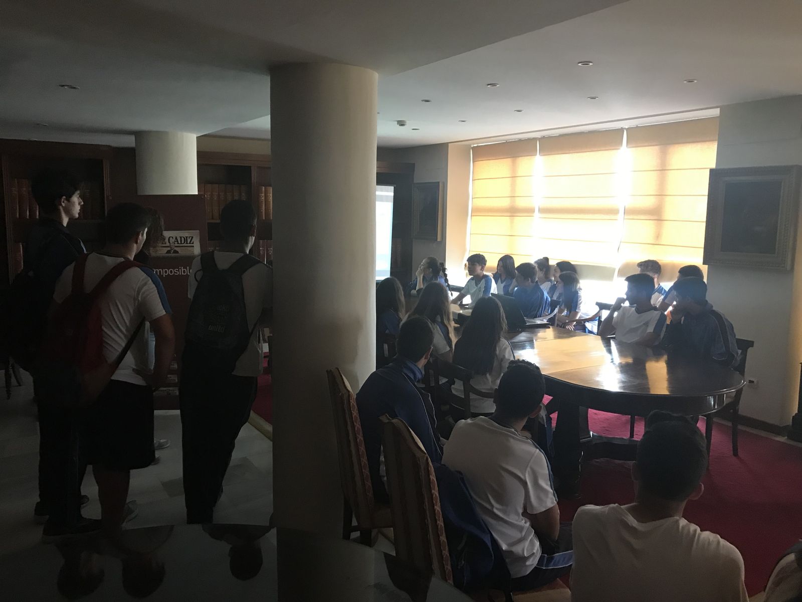 Visita del colegio Divino Salvador de Vejer