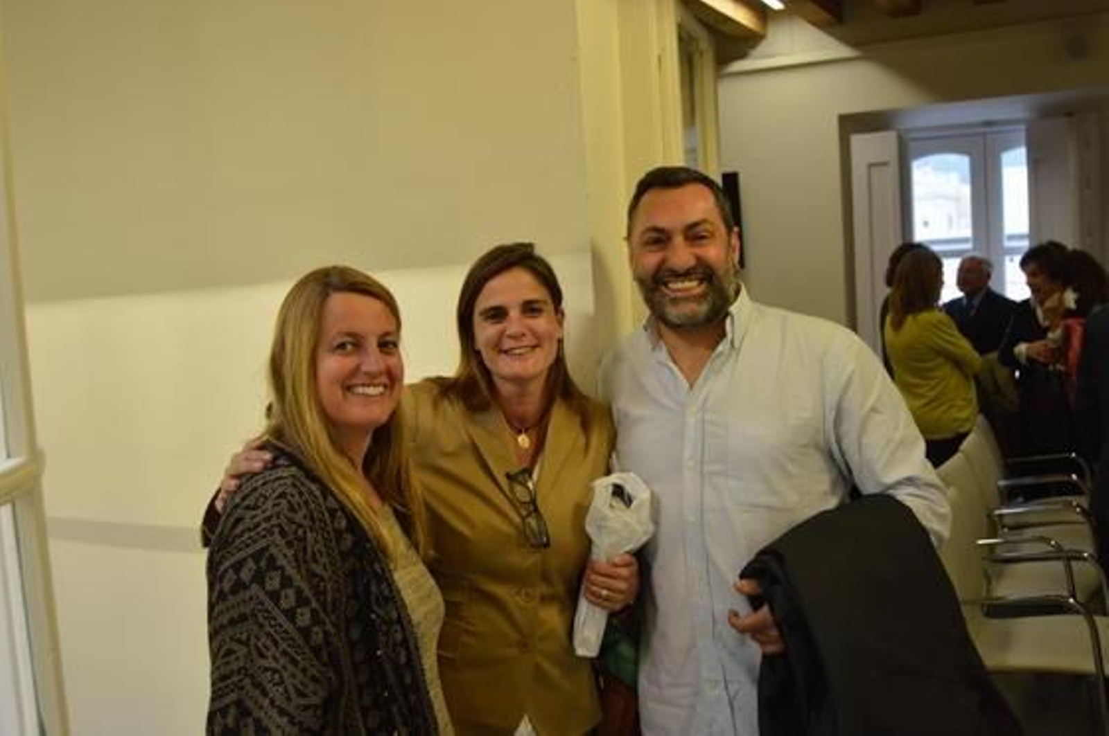 Ángela Benavente, Pelu Maira y Diego Joly.

Foto: Ignacio Casas de Ciria