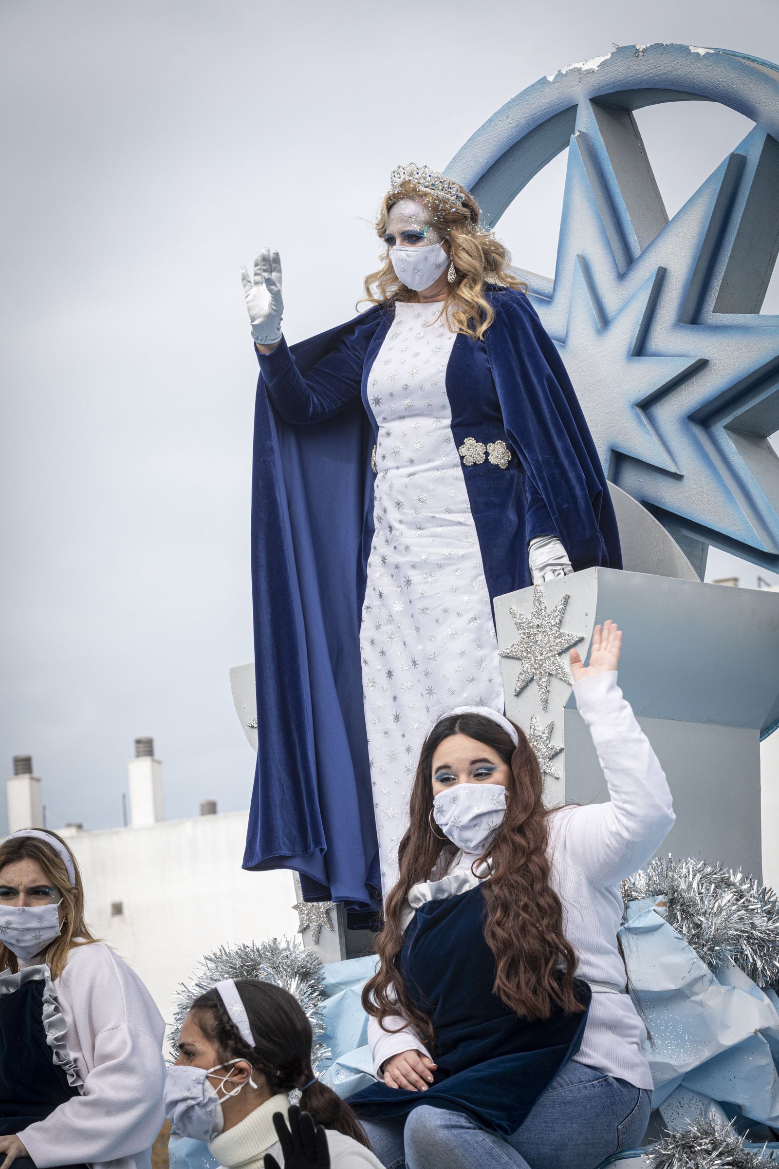 Imágenes de los Reyes Magos en Cádiz