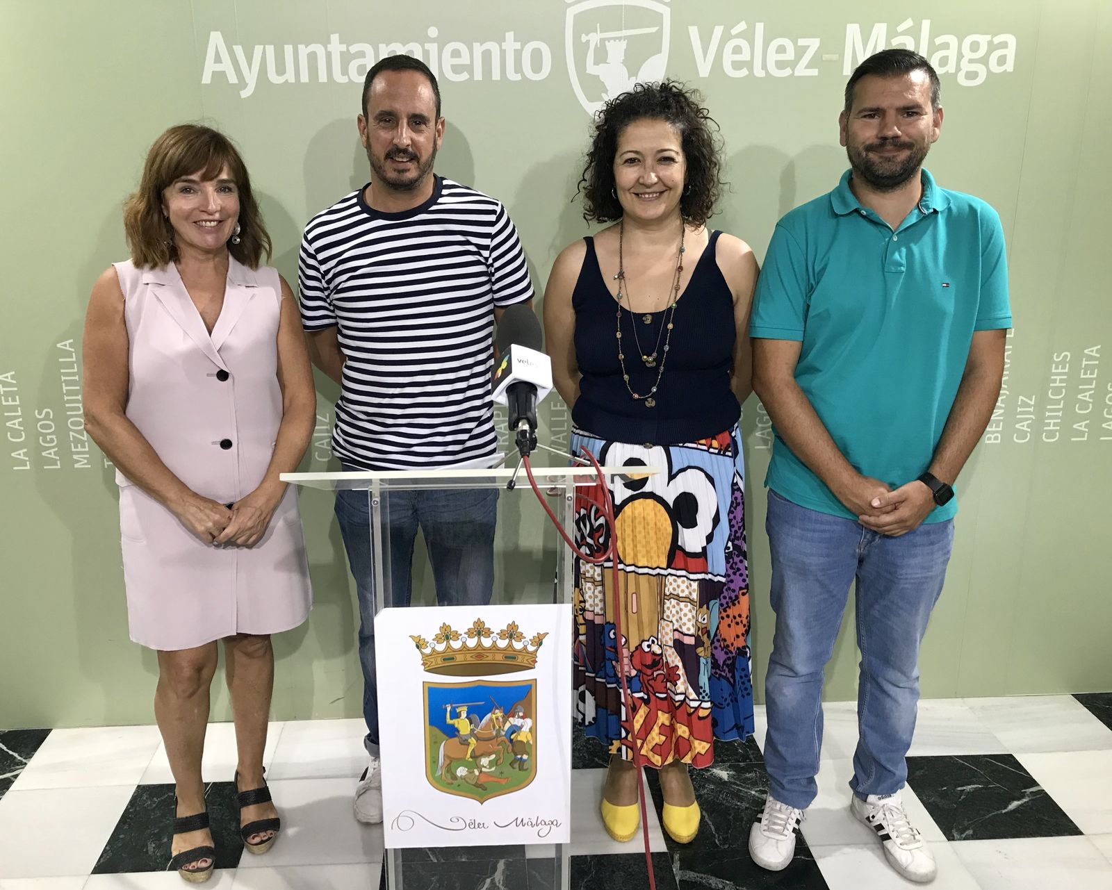 Presentación de las 'Noches en Blanco' de Vélez-Málaga 2019.