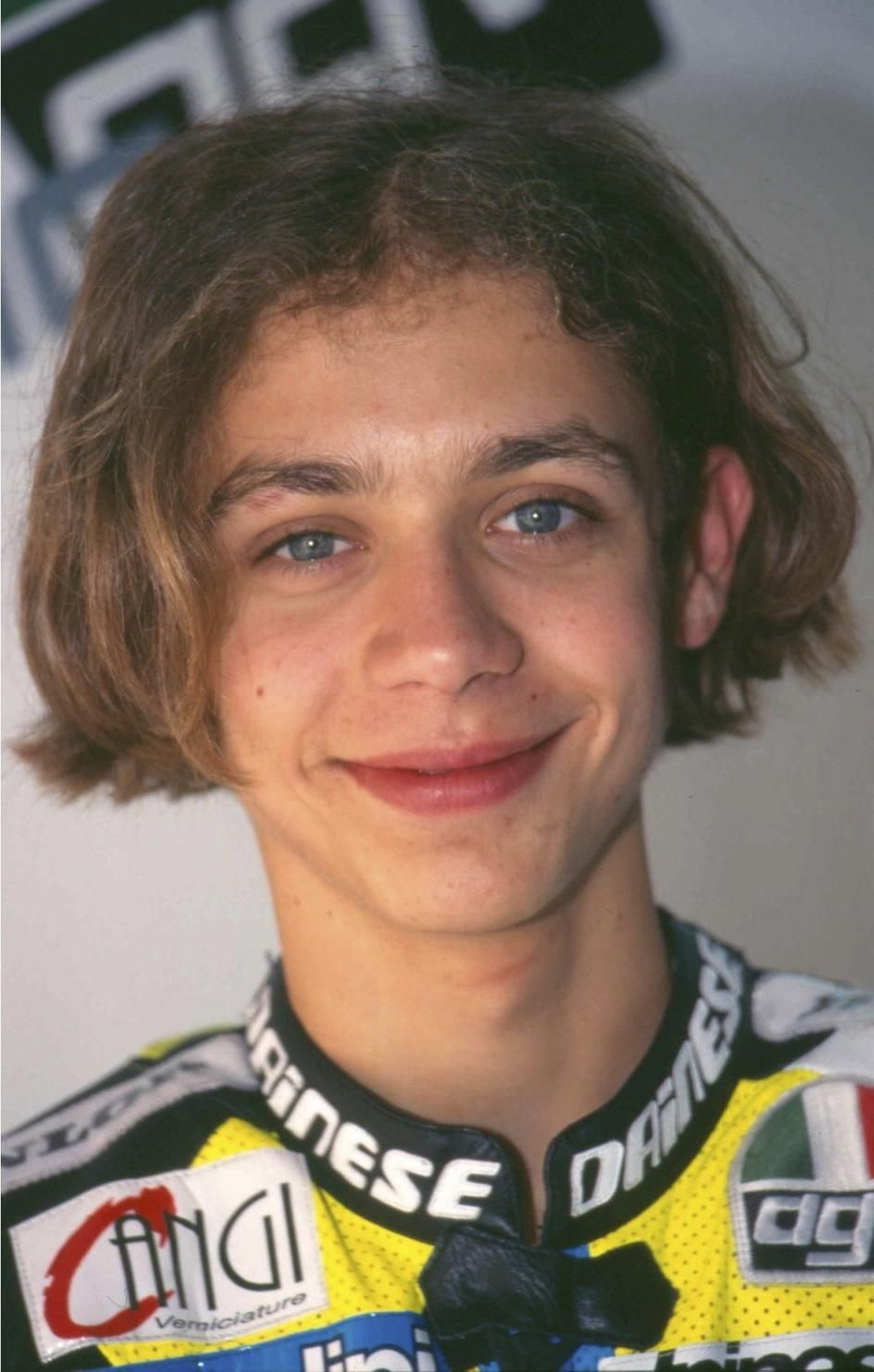 Rossi en sus primeros años en el Mundial.
