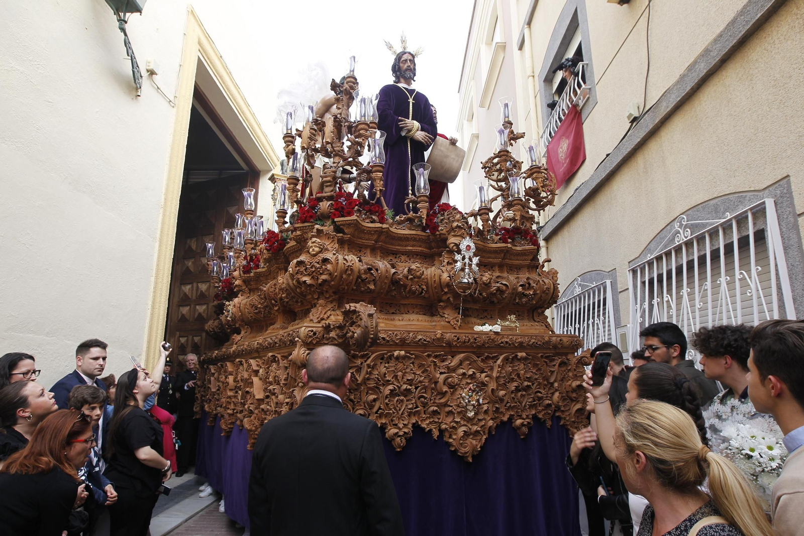 Imágenes de la Procesión de la Macarena. Semana Santa Almería 2019
