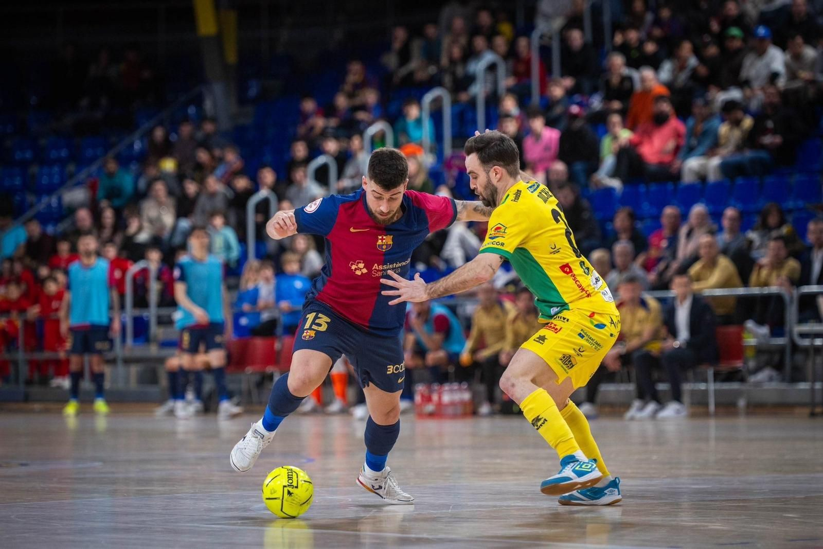 Los culés, bestia negra de los jiennenses en su feudo.