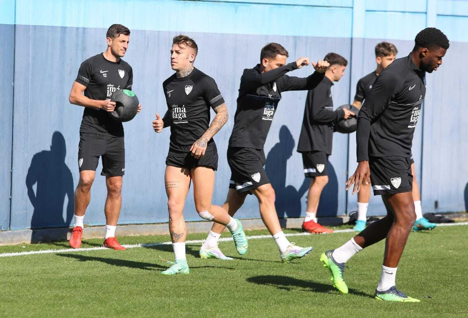 Galería: Alegría en el Málaga CF en su vuelta al trabajo