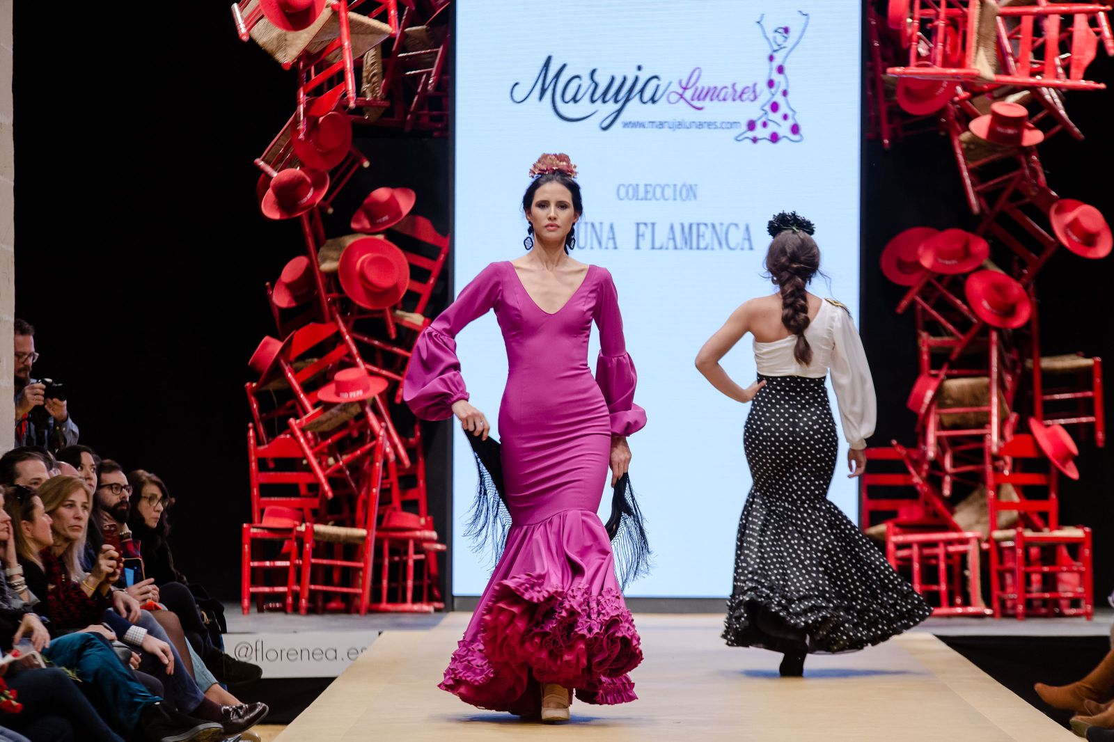 Pasarela Flamenca Jerez 2019: Maruja Lunares, el desfile en imágenes