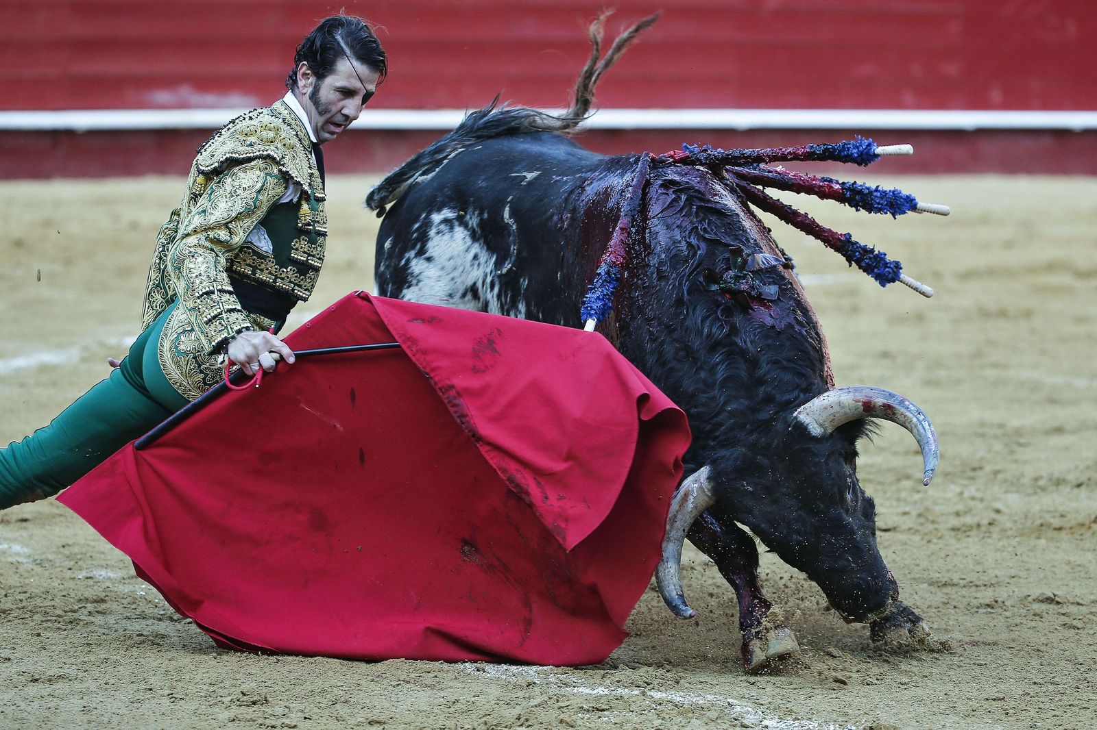 Padilla, durante su faena días atrás en Valencia