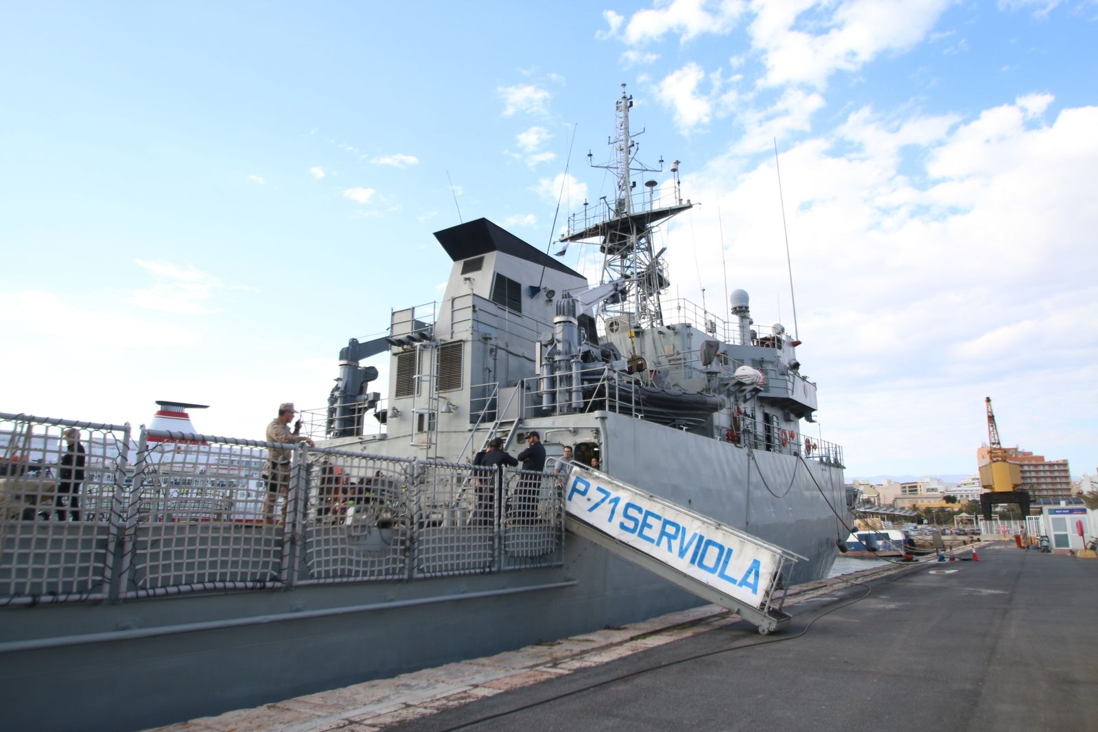 Escala del patrullero Serviola