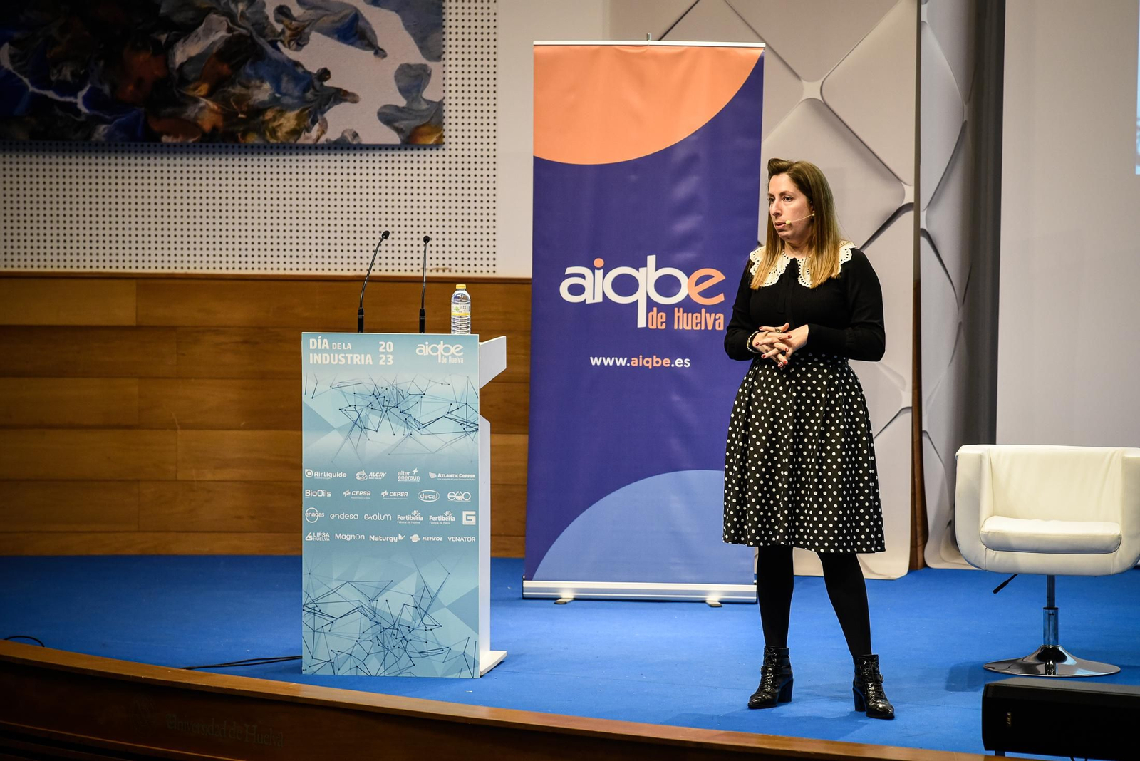 Imágenes de la celebración del Día de la Industria en la Universidad de Huelva