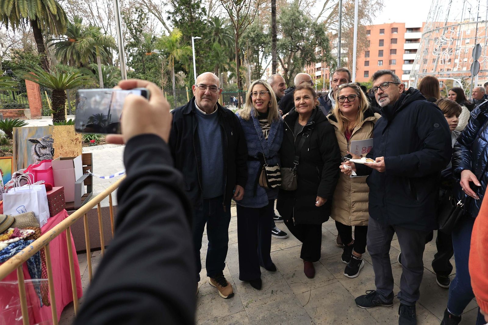 Las fotos del roscón de Reyes solidario en Algeciras