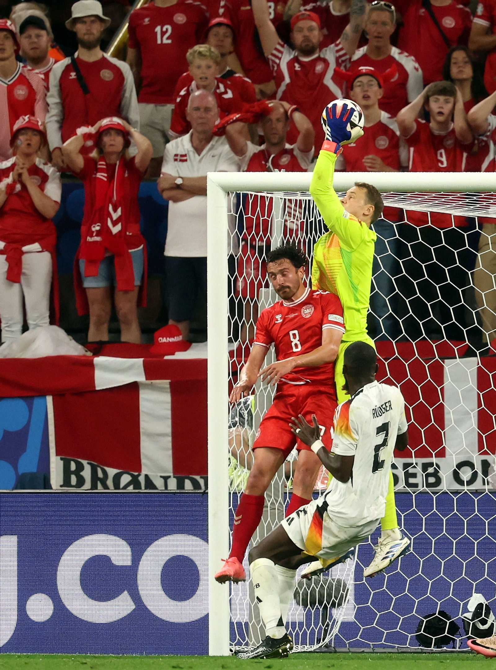 Las mejores fotos del Alemania - Dinamarca