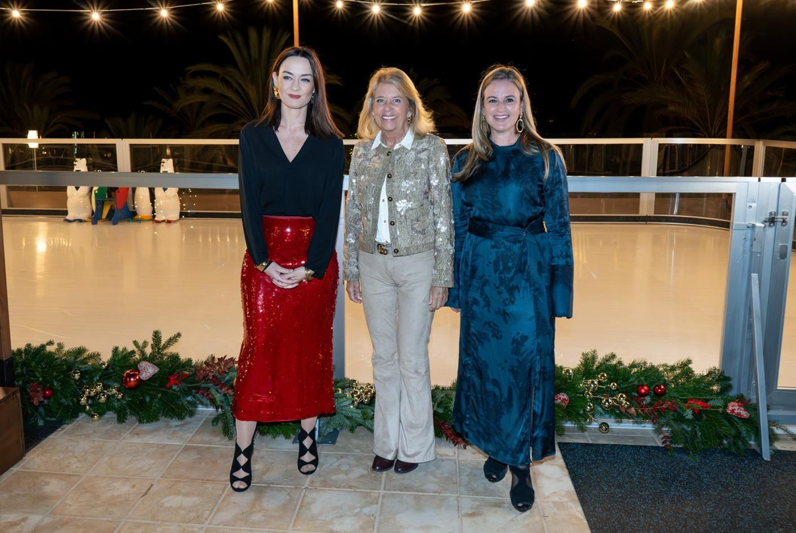 De izquierda a derecha, Noelia Castillo, Ángeles Muñoz y Rocío Galán. De izquierda a derecha, Noelia Castillo, Ángeles Muñoz y Rocío Galán.