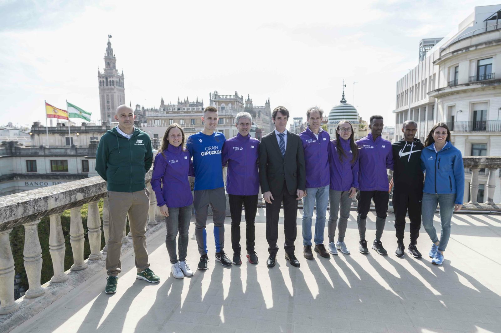 Presentación de la Maratón de Sevilla.