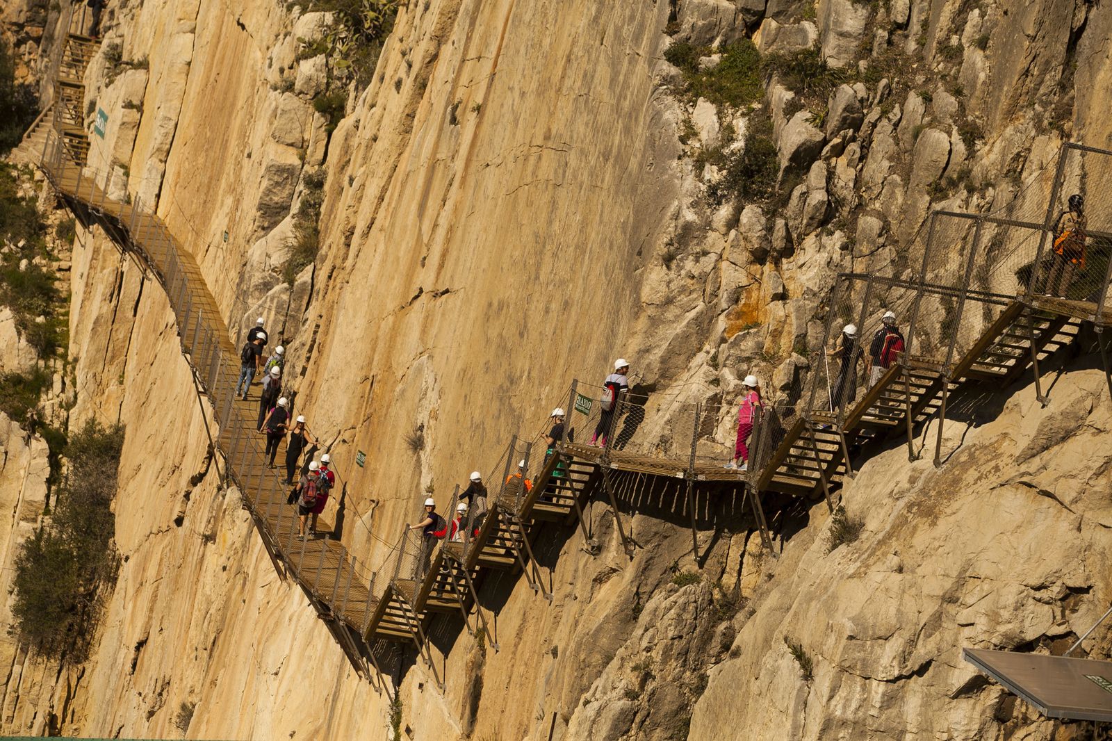 Imagen del Caminito del Rey.