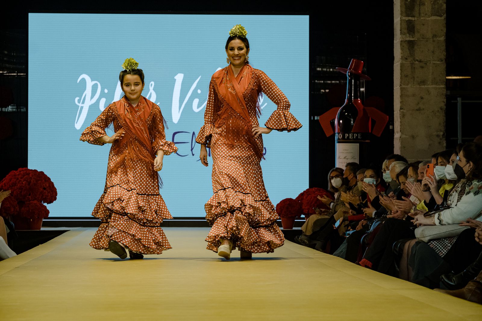 El desfile de Pilar Villar en la Pasarela Flamenca Jerez, todas las fotos
