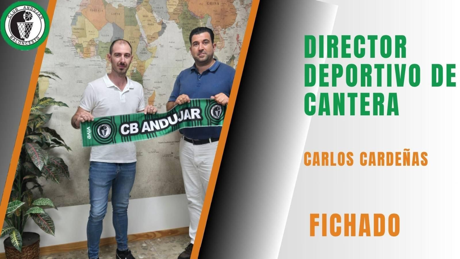 Carlos Cárdeñas, en su presentación.