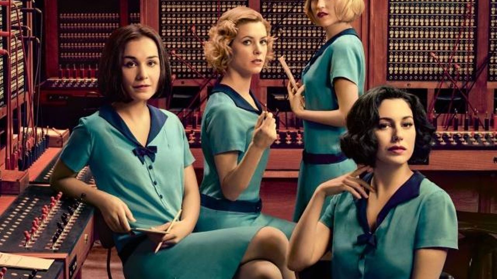 El uniforme de las telefonistas se ha convertido en seña de identidad de la serie.