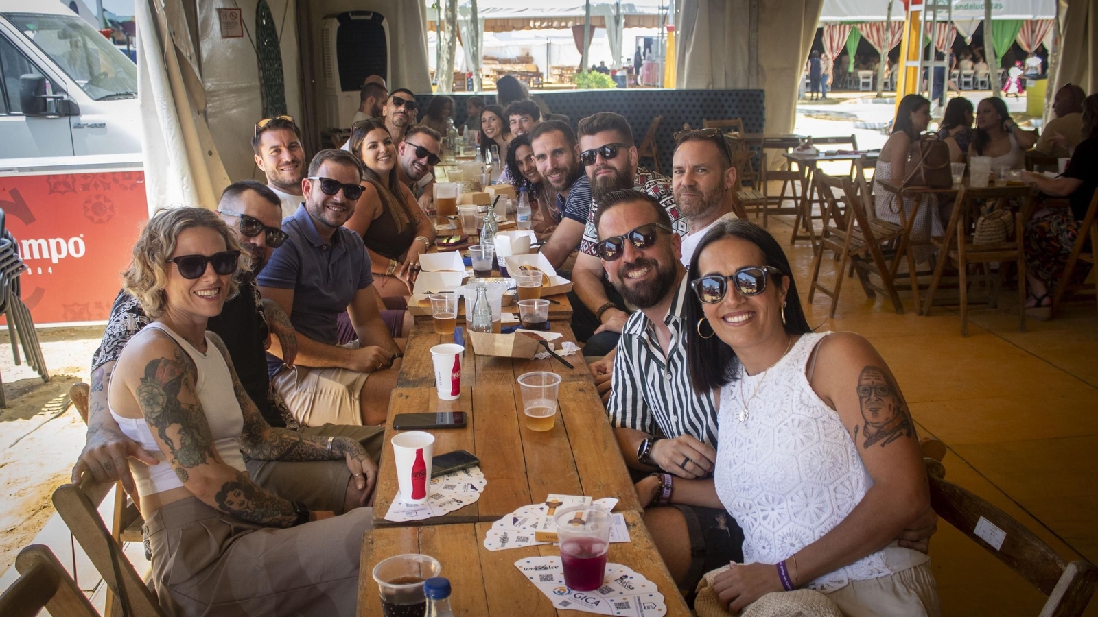 Búscate en las imágenes del viernes en la feria de Puerto Real