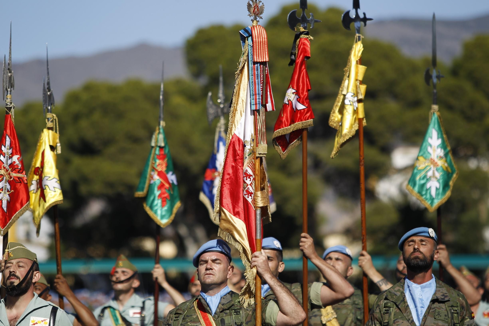 Fotogalería despedida contigente de La Legión con destino Líbano