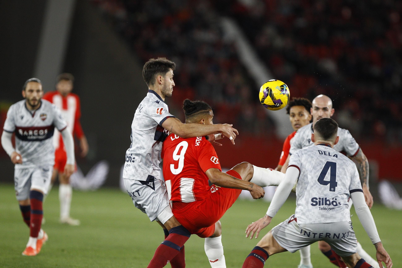 Las mejores imágenes del partido U.D. Almería-Levante U.D.