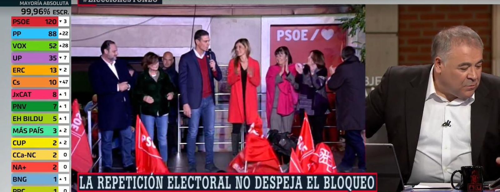 Ferreras envuelto en cifras y pactómetro: su hábitat natural