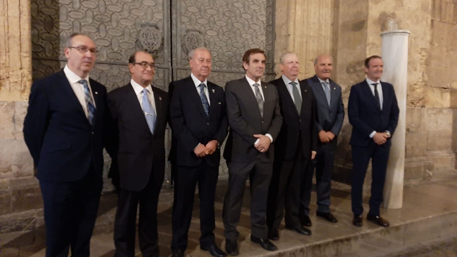 Foto de los presidentes de los consejos de Andalucía en el encuentro celebrado en Córdoba