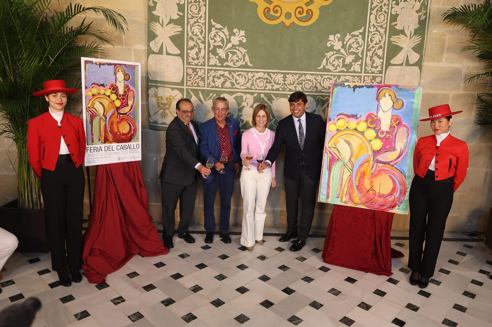 Un momento de la presentación del cartel.