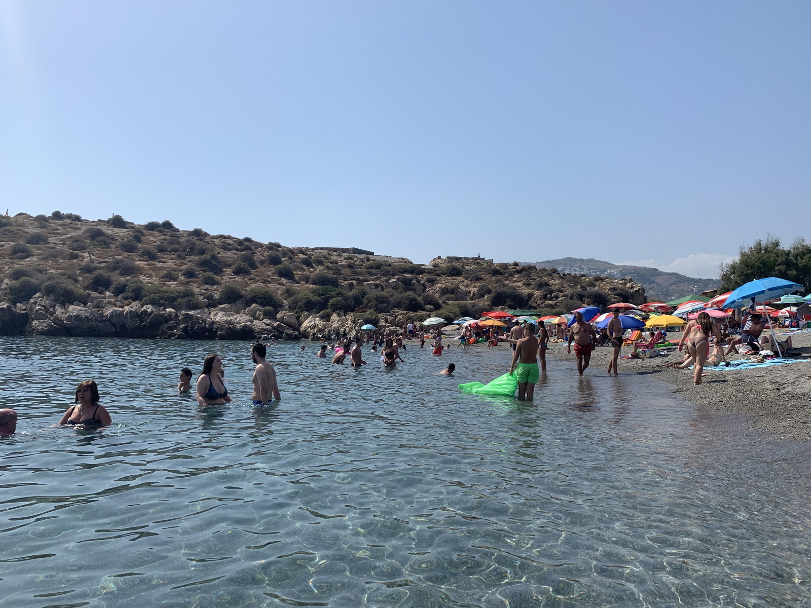 Primer fin de semana de playa en agosto