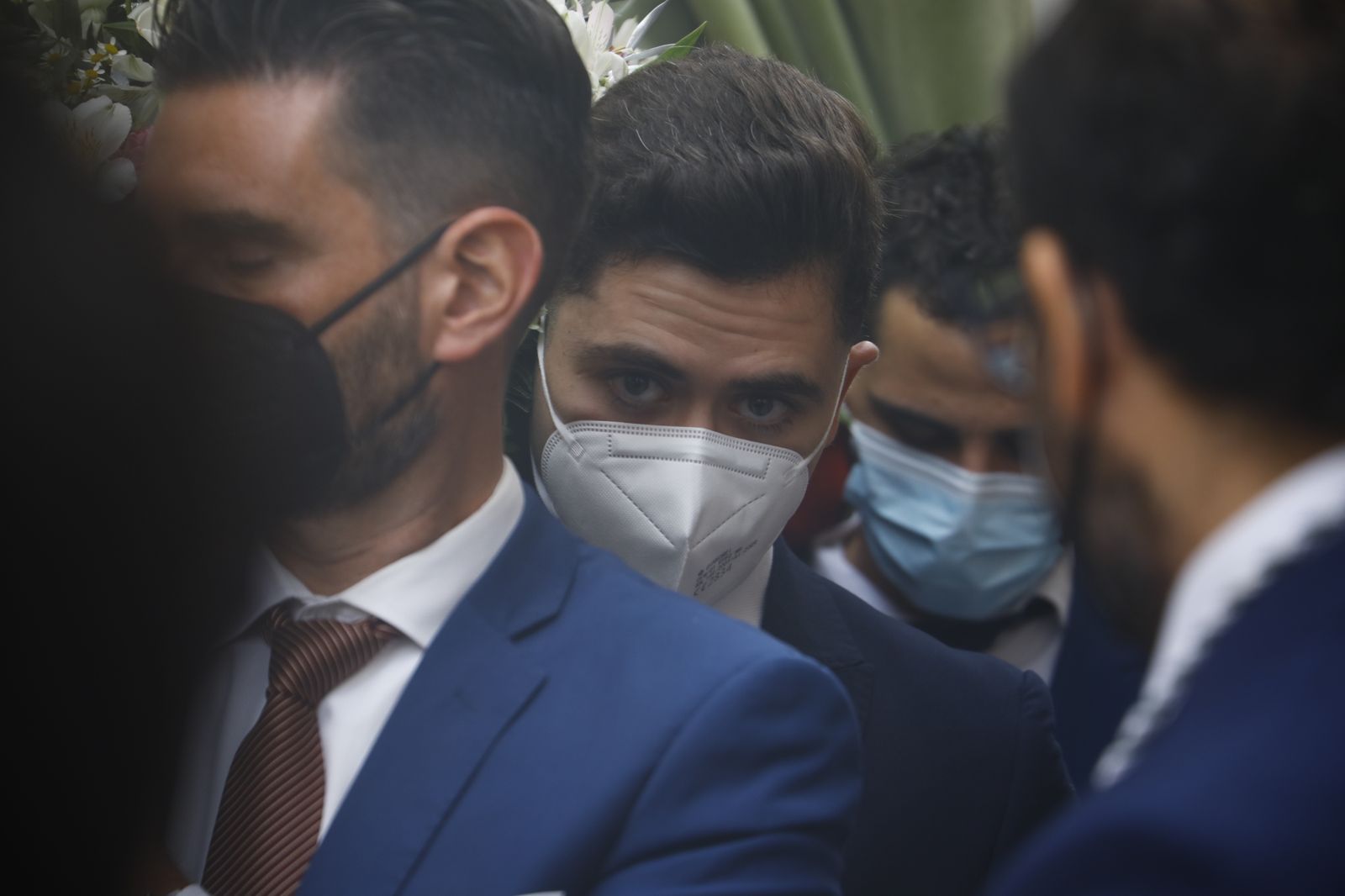 El rosario matinal de la Virgen de la Paz, en fotografías