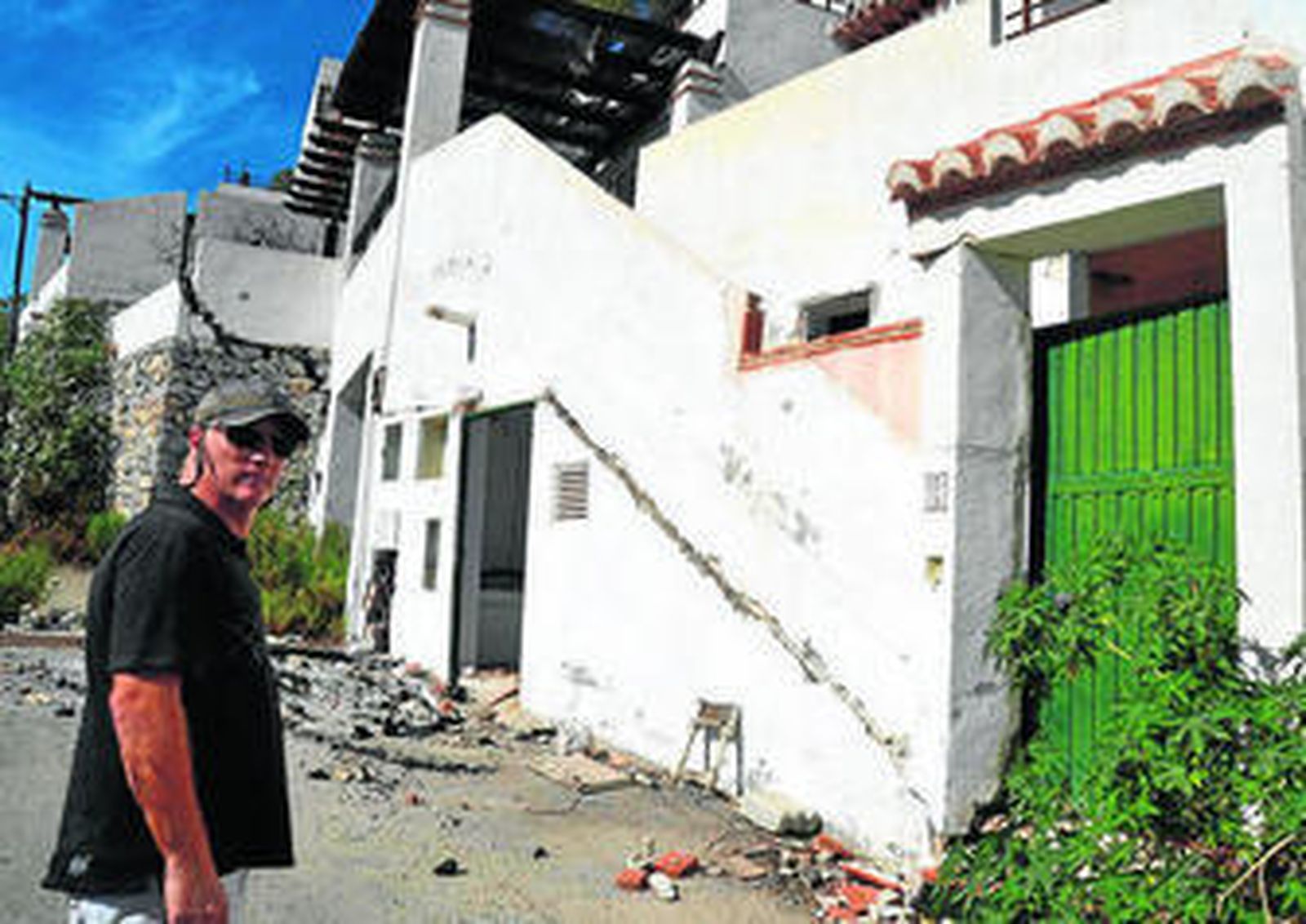 Las viviendas se encuentran en muy mal estado.