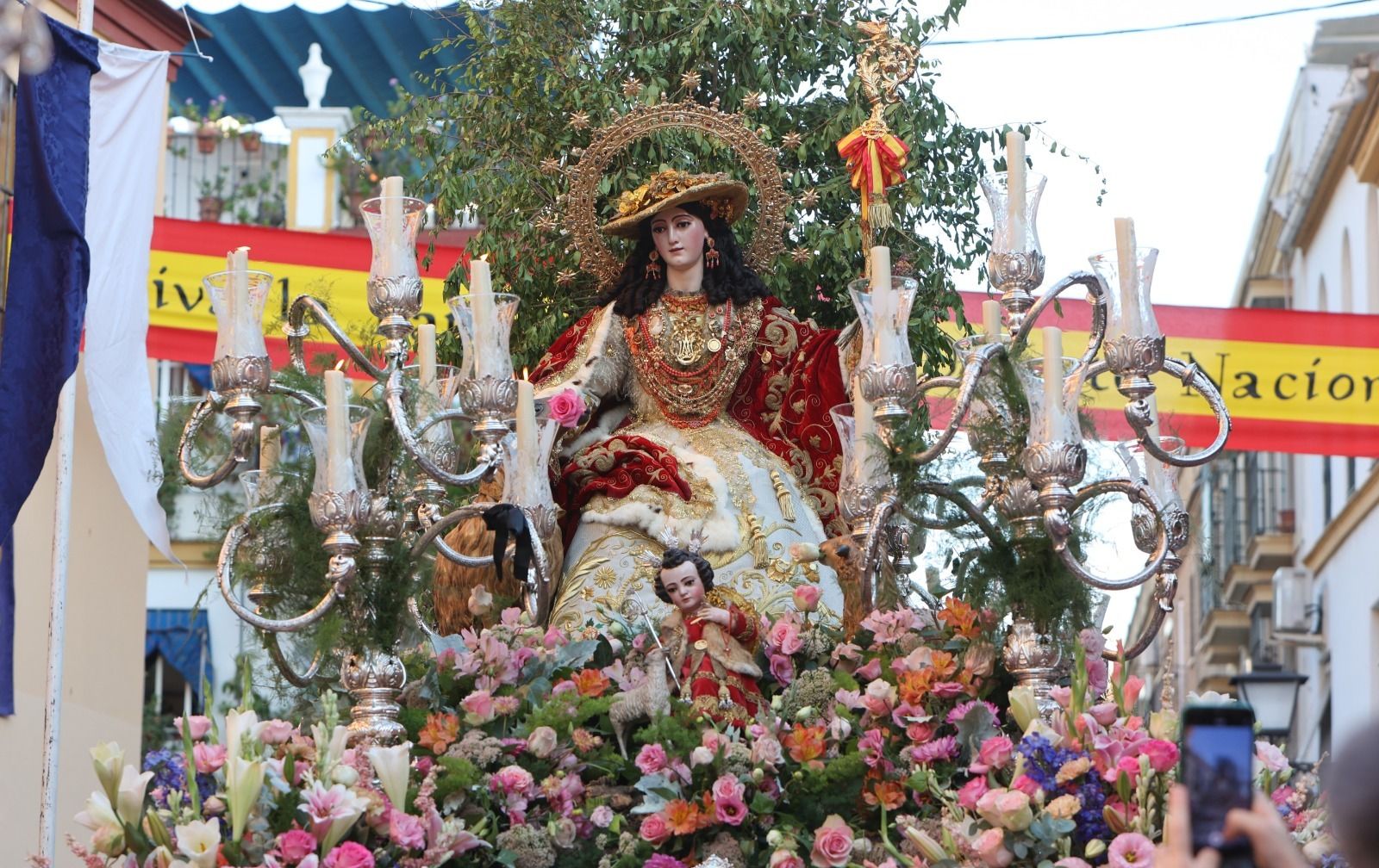 Las imágenes de la procesión de la Divina Pastora de Triana