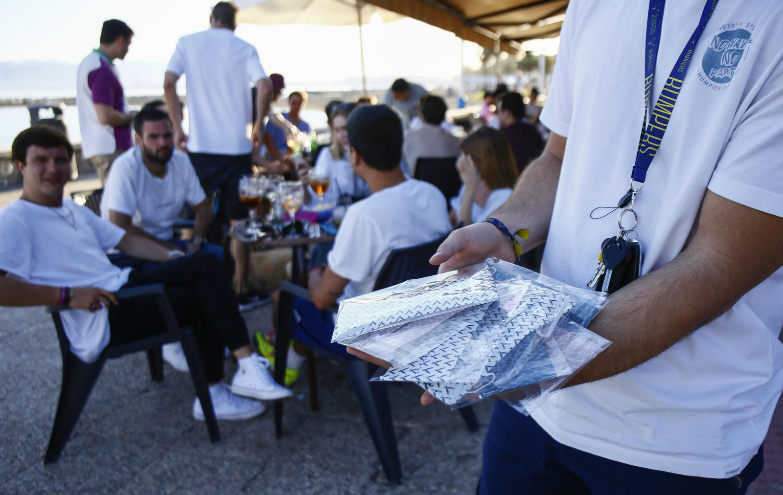 Pedregalejo por la tarde, en el primer día de la fase 1 de la desescalada en Málaga