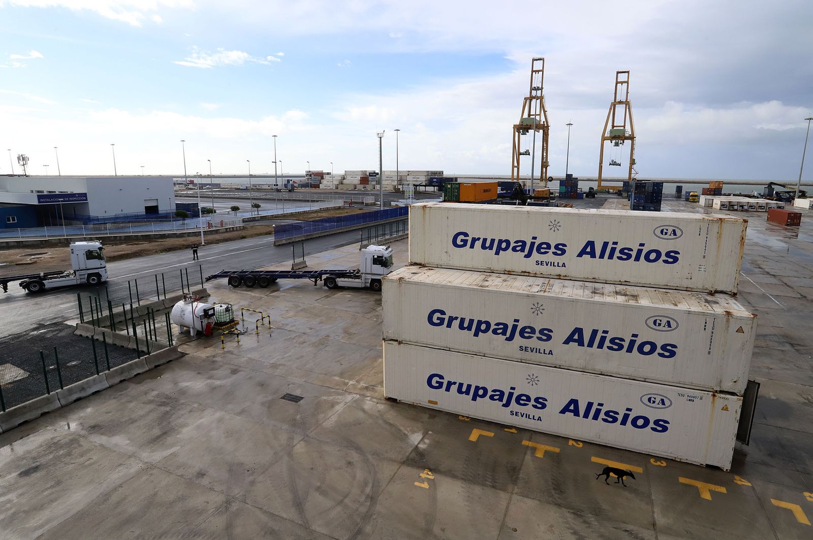 El Puerto de Huelva en una imagen reciente.