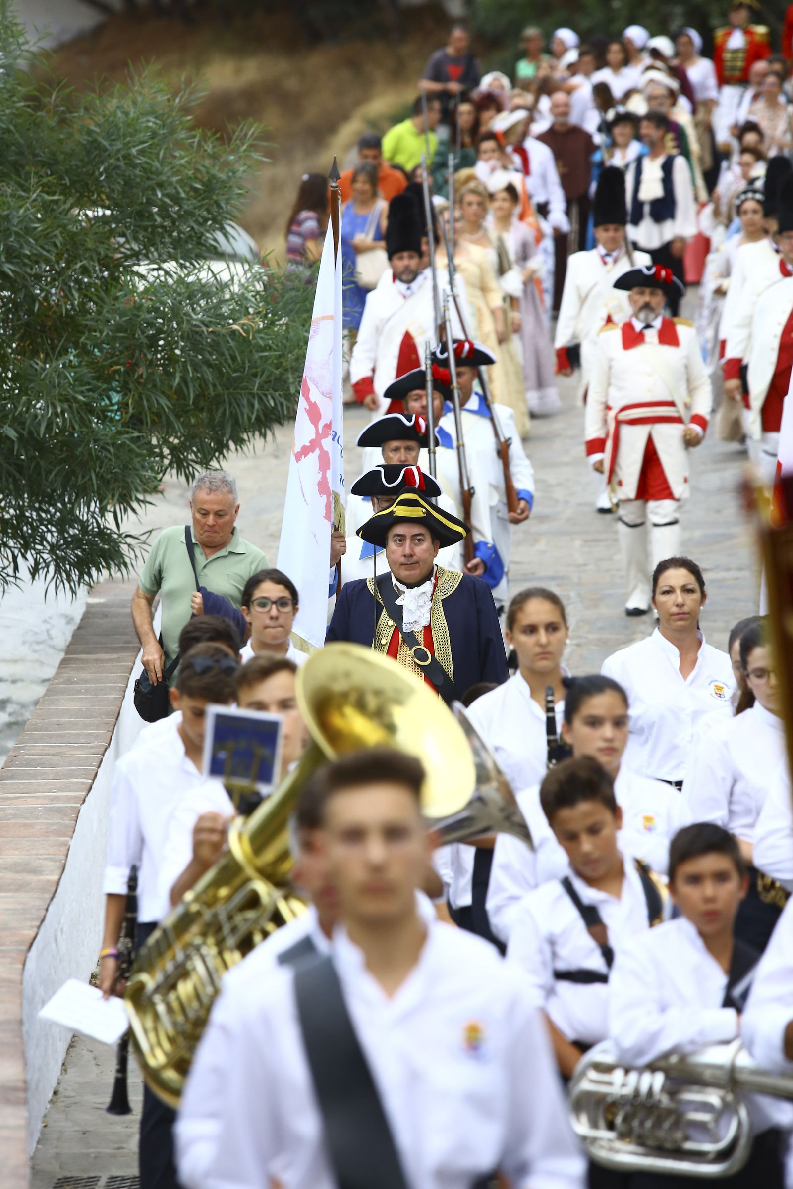 Las fotos de la Fiesta del 4 de julio y el homenaje a Bernardo de Gálvez en Macharaviaya
