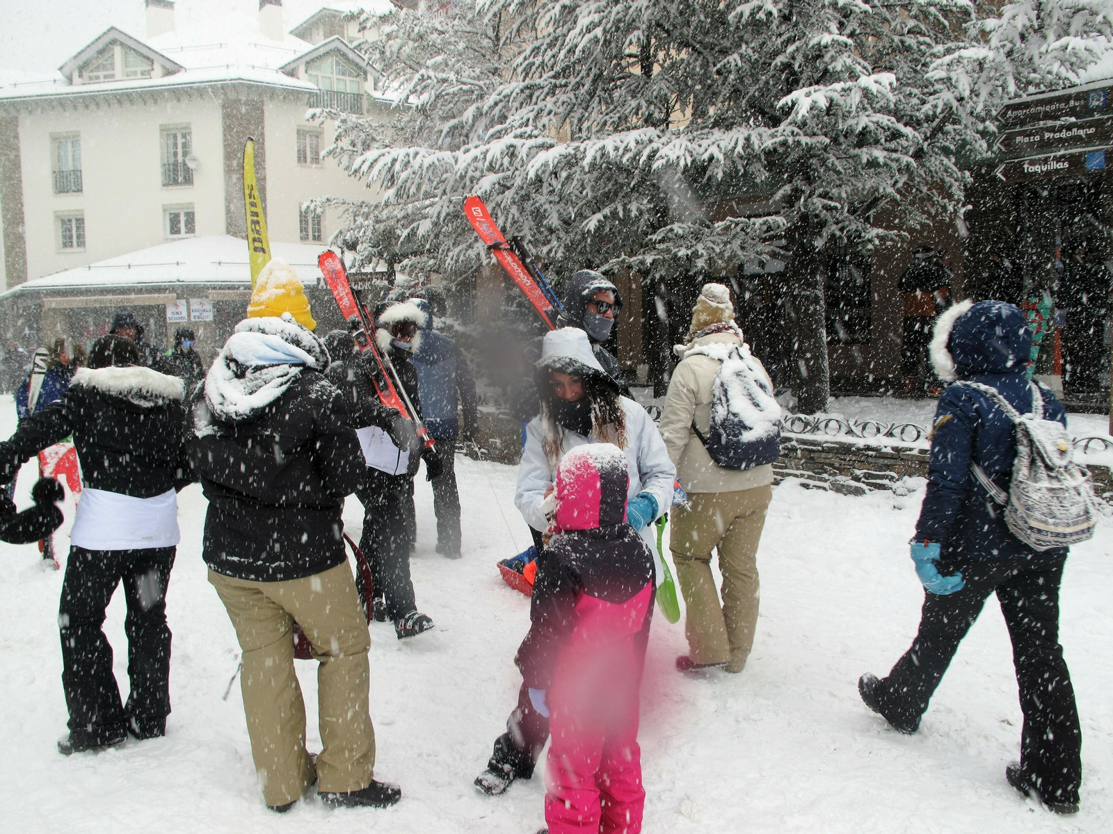 Todas las imágenes del paso del temporal por Granada