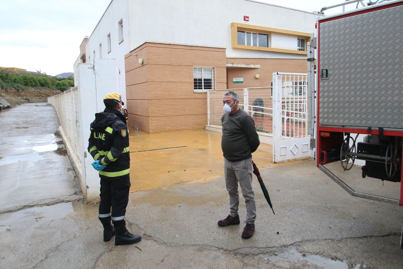 Fotogalería Coronavirus. Actuación UME en Almería.
