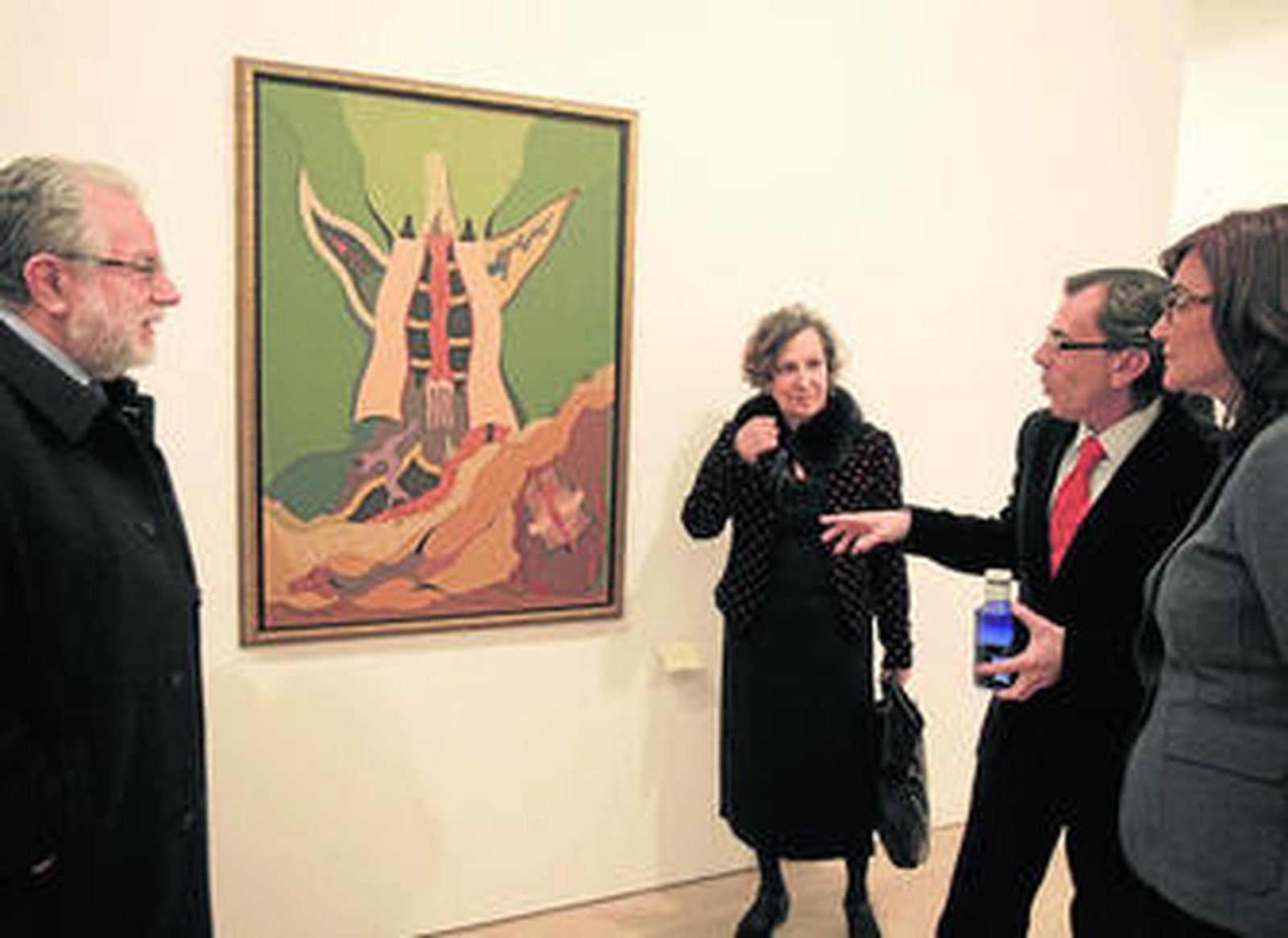 La muestra, que se inauguró ayer, permanecerá abierta hasta el 3 de marzo.