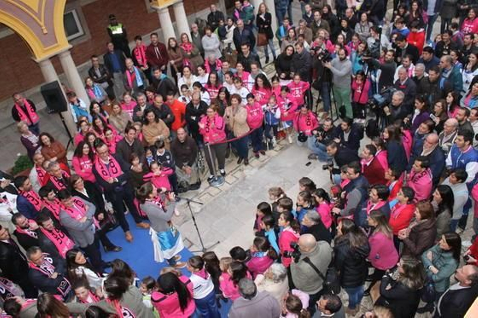 Recibimiento al Conquero en Huelva