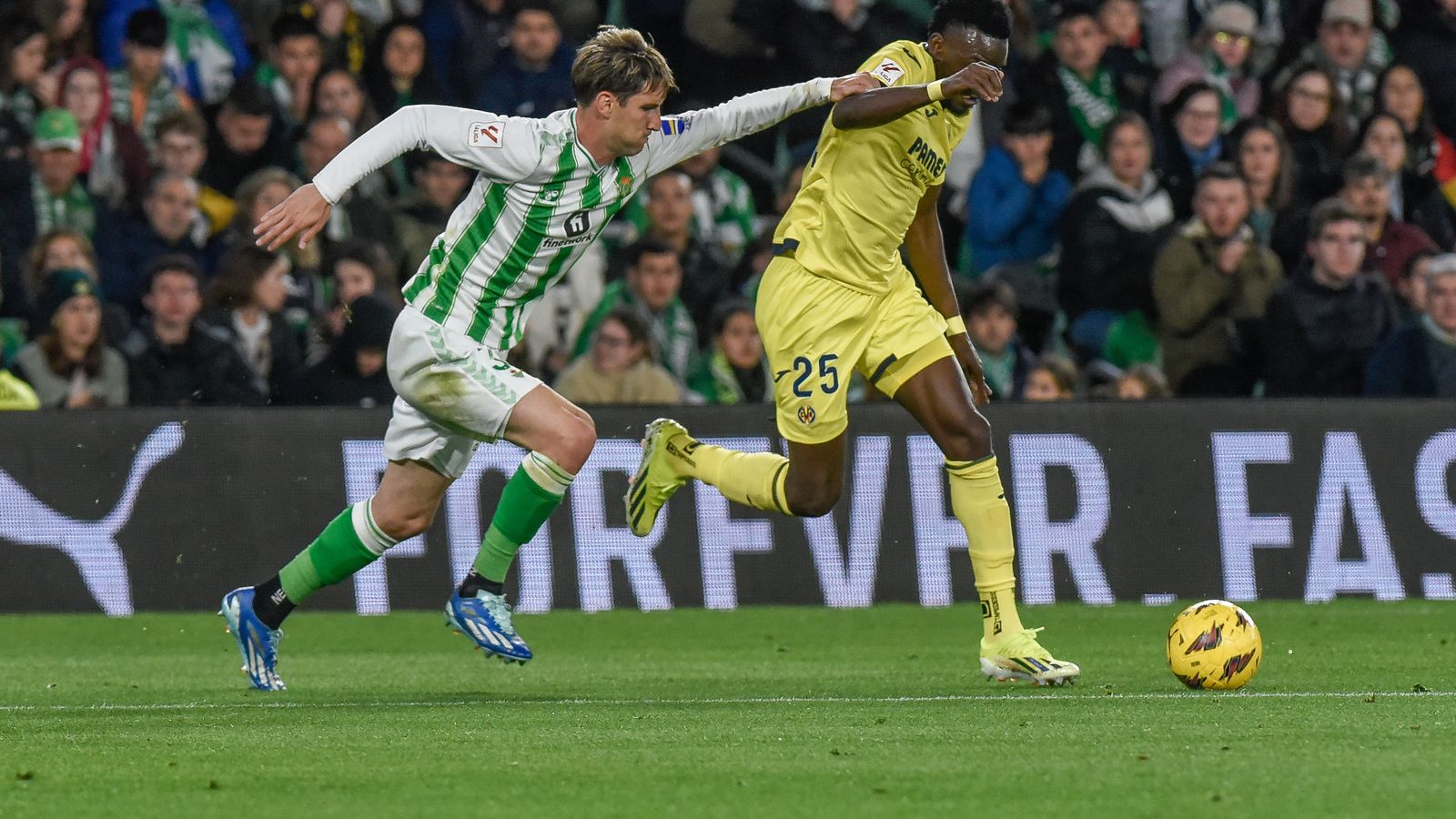 Las imágenes del Real Betis-Villarreal