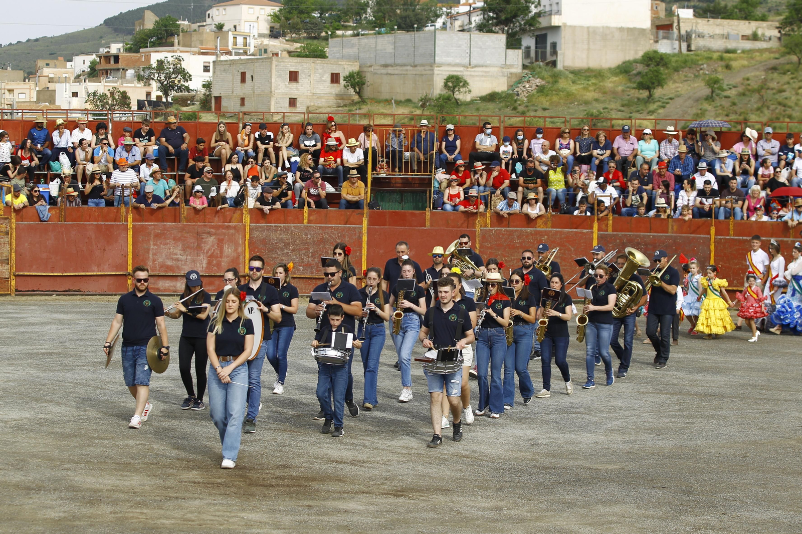 Imágenes de la corrida de toros en las Fiestas de Abrucena.