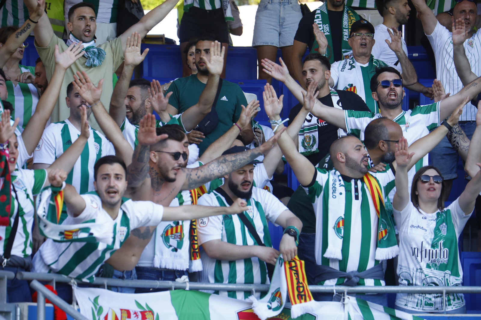 Así vivió la afición del Córdoba CF el partido ante el Barcelona Atlètic en el Estadio Johan Cruyff