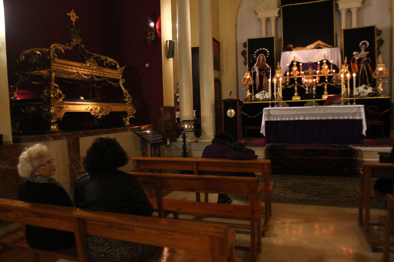Quinario en la soledad al Santísimo Cristo yacente
