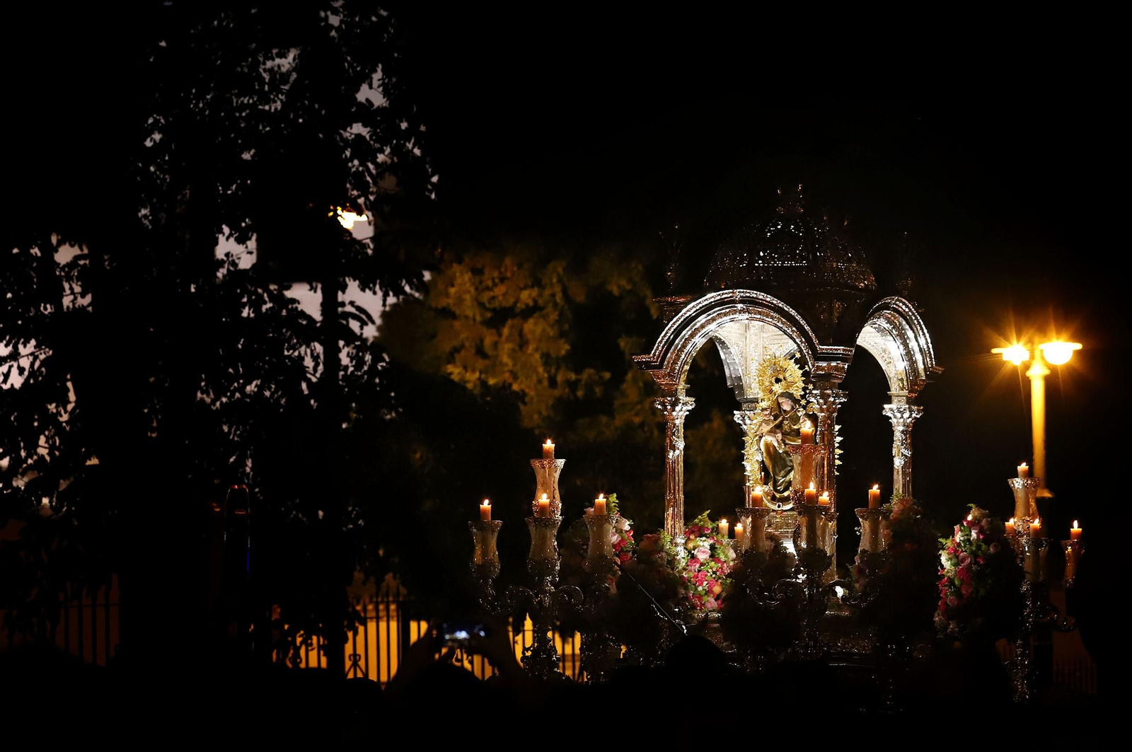 Imágenes de la bajada de la Virgen de La Cinta